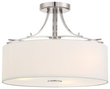  3307-84 - Poleis - 3 Light Semi Flush