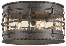  8889-A39 - Mallorca™ - 3 Light Outdoor Flush Mount