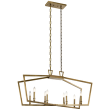  43494NBR - Linear Chandelier 8Lt