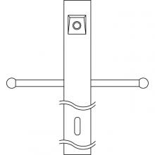  49904BK - Post w/Ext Photocell & Ladder