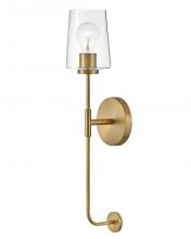  83450LCB - Large Single Light Tall Sconce