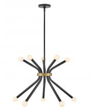  83855BK - Medium Single Tier Chandelier