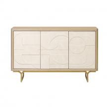  522ST54A - Montage Credenza - Light Oak/Parchment Wood