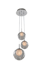  309540CH/CLEAR - Meteor 3 Light Pendant