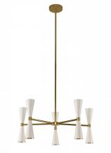  310470WVB - Milo 5 Arm Chandelier