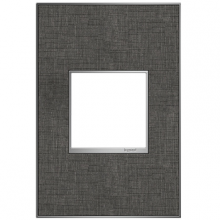  AWM1G2SL4 - adorne® Slate Linen One-Gang Screwless Wall Plate