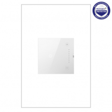  ADTH4FBL3PW4 - adorne® 0-10V Touch Dimmer, White, with Microban®