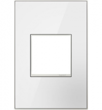  AWM1G2MW4 - adorne® Mirror White One-Gang Screwless Wall Plate