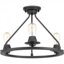  P350036-143 - Debut Collection Three-Light Semi-Flush Convertible