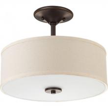  P3683-2030K9 - Inspire Collection One-Light 13" LED Semi-Flush Mount