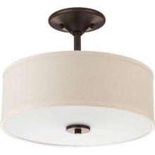  P3712-20 - Inspire Collection Two-Light 13" Semi-Flush