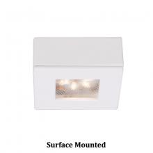  HR-LED87S-27-WT - Square LED Button Light