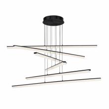  PD-29806-BK - Stack Chandelier Light