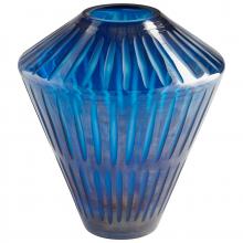  09495 - Toreen Vase|Blue - Squat