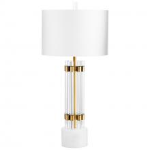  10354 - Kerberos Table Lamp|Brass