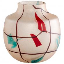  10860 - Cuzco Vase|Amber - Medium