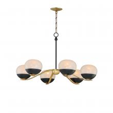  24646MRBKNAB - Lucerne-Single-Tier Chandelier