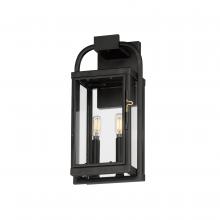  30802CLBK - Bonham-Outdoor Wall Mount