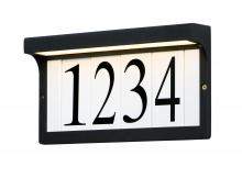  53610BK - Address-Outdoor Wall Mount