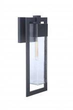  ZA4024-MN - Perimeter 1 Light Large Outdoor Wall Lantern in Midnight