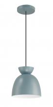  59191-DB - Ventura Dome 1 Light Mini Pendant in Dusty Blue