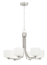  43526-BNK - 6 Light Chandelier