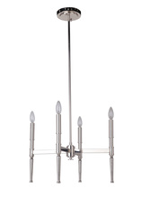  44624-PLN - 4 Light Chandelier