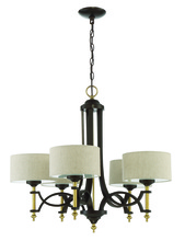  46325-ANGBZ - 5 Light Chandelier