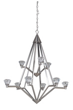  49729-BNK-LED - 9 Light Chandelier