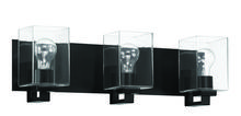  18524FB3 - McClane 3 Light Vanity in Flat Black