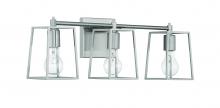  12123BNK3 - Dunn 3 Light Vanity in Brushed Polished Nickel