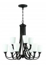  41929-ESP - Grace 9 Light Chandelier in Espresso