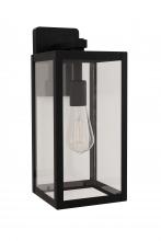  ZA7114-TB - Harris 1 Light 15.63" Outdoor Lantern in Textured Black