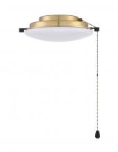  LK3001-SB - 1 Light Universal LED Disk Light Kit in Satin Brass, Slim Profile