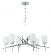  54626-SN - Cadence 6 Light Chandelier in Satin Nickel