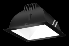  NDLED4SD-50YHC-W-B - RECESSED DOWNLIGHTS 12 LUMENS NDLED4SD 4 INCH SQUARE UNIVERSAL DIMMING 50 DEGREE BEAM SPREAD 3000K