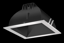  NDLED4SD-50N-B-S - RECESSED DOWNLIGHTS 12 LUMENS NDLED4SD 4 INCH SQUARE UNIVERSAL DIMMING 50 DEGREE BEAM SPREAD 4000K