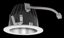  NDLED4RD-50N-S-W - RECESSED DOWNLIGHTS 12 LUMENS NDLED4RD 4 INCH ROUND UNIVERSAL DIMMING 50 DEGREE BEAM SPREAD 4000K