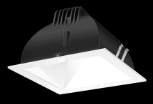  NDLED4SD-80Y-W-W - RECESSED DOWNLIGHTS 12 LUMENS NDLED4SD 4 INCH SQUARE UNIVERSAL DIMMING 80 DEGREE BEAM SPREAD 3000K