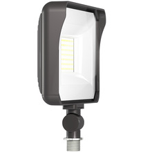  X34-65L/277 - Floodlights, 7167 lumens, X34, 64W, knuckle mount, 80CRI 5000K, bronze, 277V