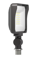  X34-35L/120 - Floodlights, 3944 lumens, X34, 35W, knuckle mount, 80CRI 5000K, bronze, 120V