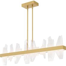  PCAUR142SGD - Aurelia Soft Gold Linear Chandelier