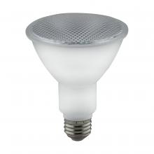  S29189 - 8 Watt; PAR30LN LED; Amber color; 40 deg. Beam Angle; Medium base; 120 Volt; Turtle Friendly