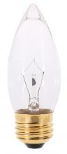  S3231 - 25 Watt B11 Incandescent; Clear; 1500 Average rated hours; 210 Lumens; Medium base; 120 Volt