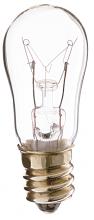  S3900 - 6 Watt S6 Incandescent; Clear; 2500 Average rated hours; 30 Lumens; Candelabra base; 130 Volt