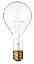  S4961 - 300 Watt PS35 Incandescent; Clear; 2500 Average rated hours; 3600 Lumens; Mogul base; 130 Volt