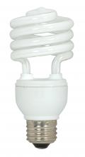  S6273 - 18 Watt; Mini Spiral Compact Fluorescent; 5000K; 82 CRI; Medium base; 120 Volt; 3-pack