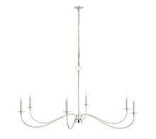  2301-63PN - 6 Light Chandelier