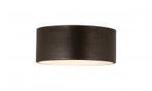  2302F2-BRZ - 2 Light Flush Mount