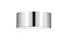  2302F2-CH - 2 Light Flush Mount